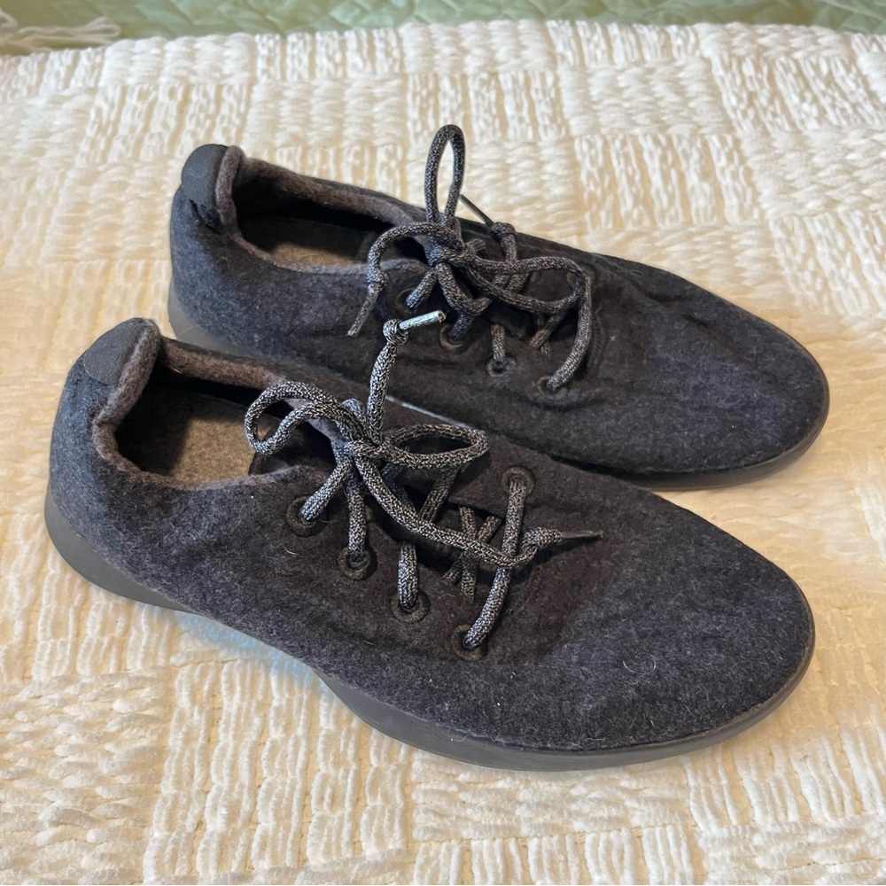 Allbirds Men's Wool Runners Dolphin Comfort Shoes Dark Gray Sz 11